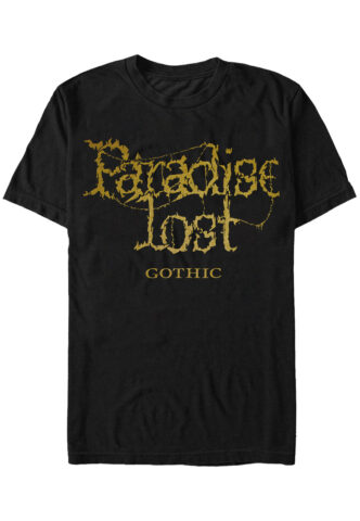 Paradise Lost – Gothic Logo – T-Shirt – Schwarz – M – 100% Baumwolle