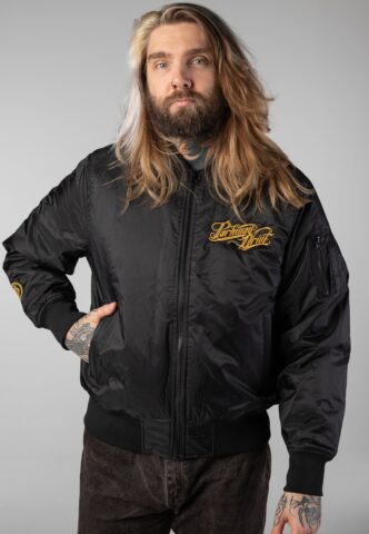 Parkway Drive – Barbed Wire – Bomber Jacket – Schwarz – XL – Außenmaterial: 100% Nylon; Innenfutter: 100% Polyester