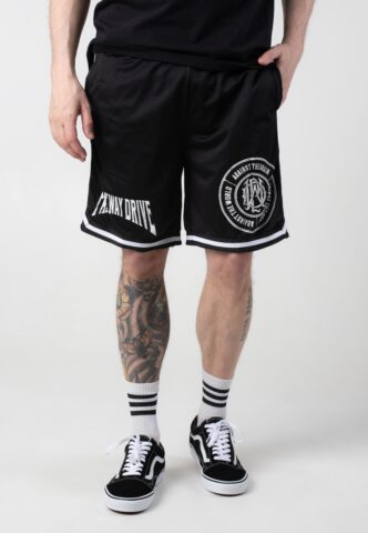 Parkway Drive – Against The Grain Striped – Shorts – Schwarz – S – 100% Polyester