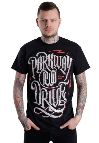 Parkway Drive – Electric Logo – T-Shirt – Schwarz – XL – 100% Baumwolle