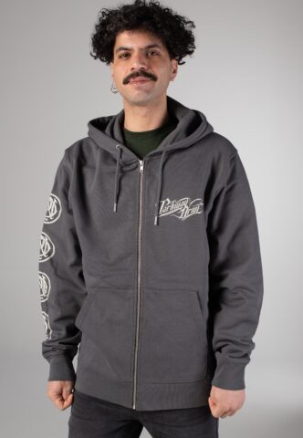 Parkway Drive – Viva The Underdogs Anthracite – Zipper – Grau – XL – 100% Bio-Baumwolle