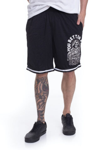 Parkway Drive – You Better Pray Striped – Shorts – Schwarz – M – 100% Polyester