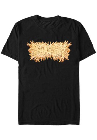 Peeling Flesh – Gold Chrome – T-Shirt – Schwarz – L – 100% Baumwolle
