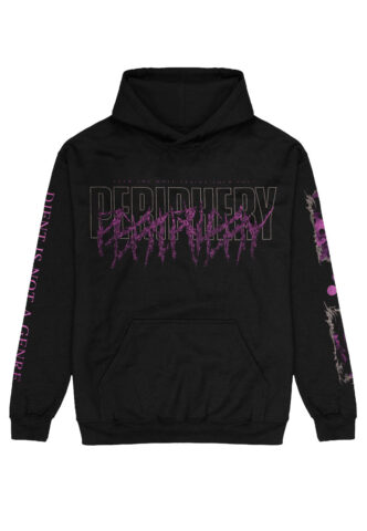 Periphery – Tear – Hoodie – Schwarz – XXL – 50% Baumwolle, 50% Polyester