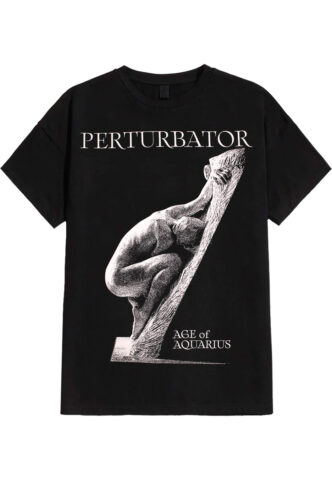 Perturbator – Statue – T-Shirt – Schwarz – L – 100% Baumwolle