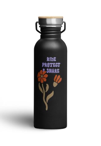 Picture – Hampton Black – Flasche – Schwarz – Onesize – Rostfreier Stahl