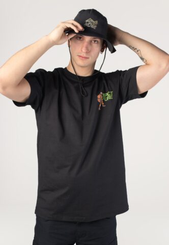 Picture – Nightking Black – T-Shirt – Schwarz – XL – 100% Bio-Baumwolle