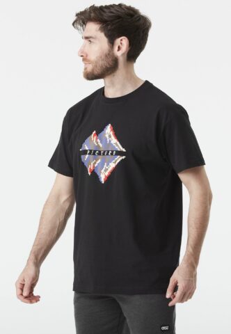 Picture – Taseko Black – T-Shirt – Schwarz – S – 100% Bio-Baumwolle