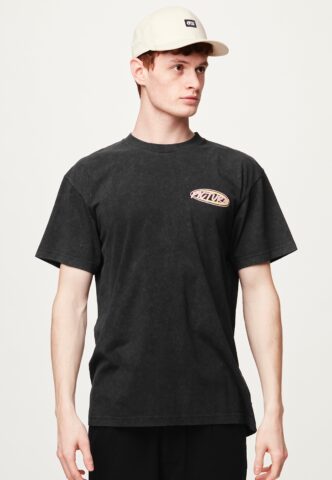 Picture – Tsunami Black Washed – T-Shirt – Schwarz – M – 100% Bio-Baumwolle