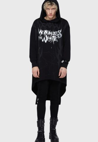 Killstar x Motionless In White – Pitch Black Evil Black – Hoodie