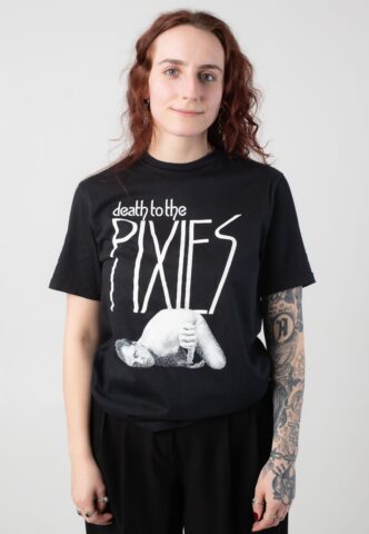 Pixies – Death To The Pixies – T-Shirt – Schwarz – S – 100% Baumwolle
