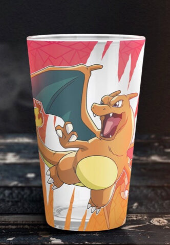 Pokémon – Charizard – Glas – Mehrfarbig – Onesize – Glas