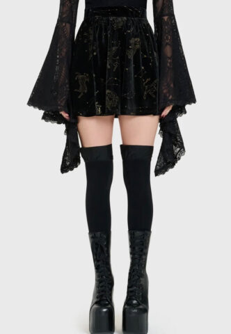 Killstar – Polaris Night Mini Multi – Rock – Schwarz – XS – gid://shopify/Metaobject/589222543597