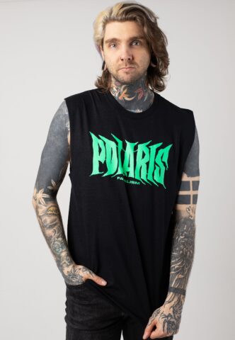 Polaris – Fatalism Logo – Sleveless – Schwarz – M – 100% Baumwolle