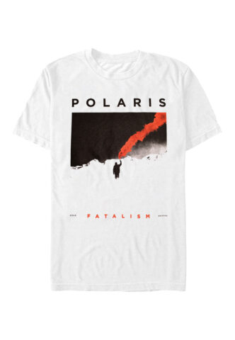 Polaris – Fatalism White – T-Shirt – Weiß – S – 100% Baumwolle