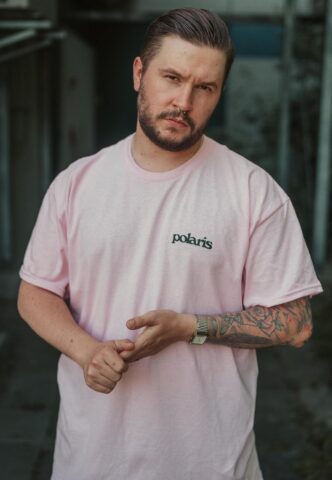 Polaris – Devil Wings Pink – T-Shirt – Pink – S – 100% Baumwolle