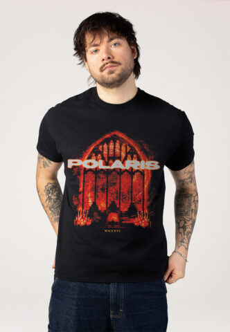 Polaris – Without You Stained Glass – T-Shirt – Schwarz – M – 100% Baumwolle