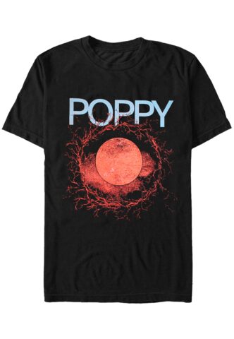 Poppy – Under A Bruised Sky – T-Shirt – Schwarz – M – 100% Baumwolle