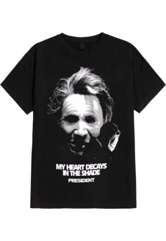 President – My Heart – T-Shirt – Schwarz – L – 100% Baumwolle