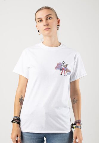Pulp Fiction – Jack Rabbit White – T-Shirt – Weiß – S – 100% Baumwolle