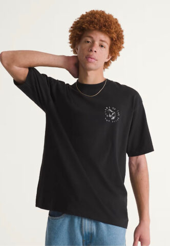 Vans x Queens Of The Stone Age – Ouroboros Black – T-Shirt – Schwarz – S – 100% Baumwolle