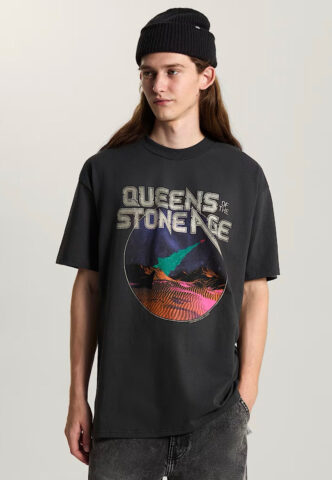 Vans x Queens Of The Stone Age – Desert Sessions Faded Black – T-Shirt – Schwarz – XL – 100% Baumwolle
