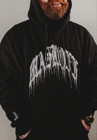 MaskOff Apparel – R3vival – Hoodie – Schwarz – L – 100% Baumwolle