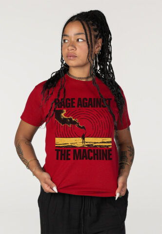 Rage Against The Machine – Smoke Signal – T-Shirt – Rot – L – 100% Baumwolle