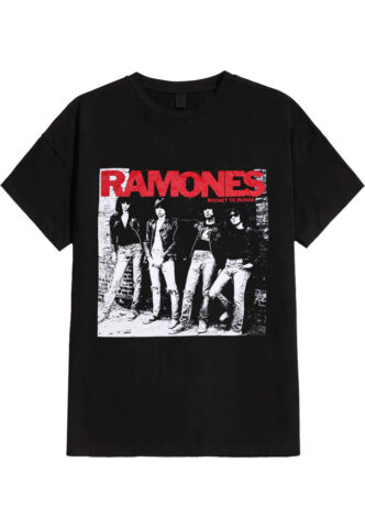 Ramones – Rocket To Russia – T-Shirt – Schwarz – L – 100% Baumwolle