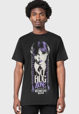 Killstar – Ray Of Jet Black Black – T-Shirt – Schwarz – S – 95 % Viskose, 5 % Elastan