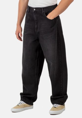 REELL – Baggy Black Wash – Jeans – Schwarz – W36 / L32 – 100% Baumwolle