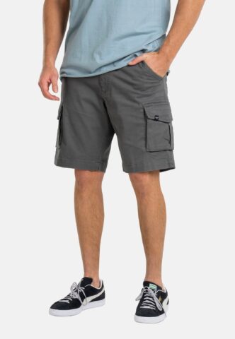 REELL – City Cargo Vulcan Grey – Shorts – Grau – W34 – 98% Baumwolle, 2% Elastan