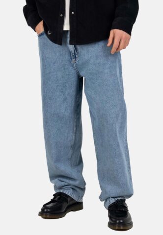 REELL – Organic Baggy Snow Wash – Jeans – Blau – W31 / L32 – 100% Baumwolle