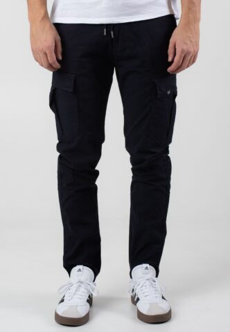 REELL – Reflex Easy Cargo BR Midnight Indigo – Hose – Blau – S / L34 – 98% Baumwolle, 2% Elastan