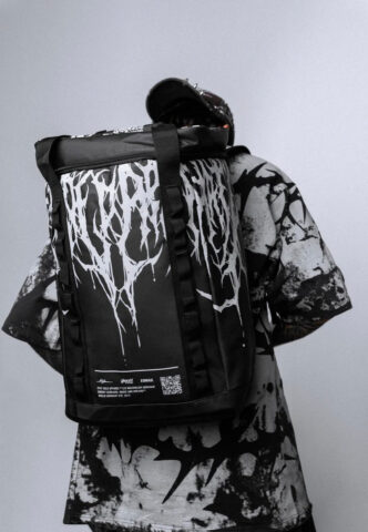 Stay Cold Apparel – Reign Of Blood Reflective Black – Rucksack – Schwarz – Onesize – 100% Polyester