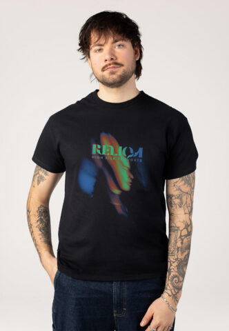 Reliqa – High Risc Thoughts Cover – T-Shirt – Schwarz – XL – 100% Baumwolle
