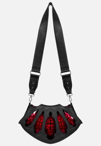 Restyle – Bloodveil Black – Tasche – Schwarz – Onesize – 100% Polyurethan