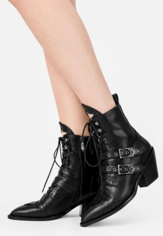 Restyle – Moonstruck Black – Girl Schuhe – Schwarz – EU 36 – Synthetic/Textile/Gummi