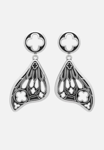 Restyle – Sanctuary Moth Silver – Ohrringe – gid://shopify/Metaobject/123897774317 – Onesize – Messing