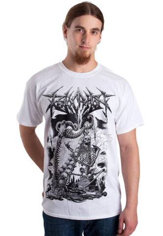 Revocation – Opus White – T-Shirt – Weiß – M – 100% Baumwolle