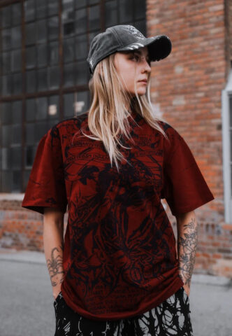 Stay Cold Apparel – Ritual Error Regular – T-Shirt – Weinrot – XXL – 100% Baumwolle