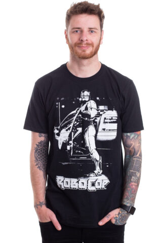 RoboCop – Poster – T-Shirt – Schwarz – S – 100% Baumwolle,Jersey