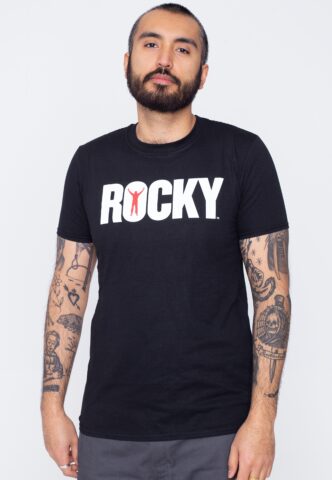 Rocky – Rocky – T-Shirt – Schwarz – S – 100% Baumwolle