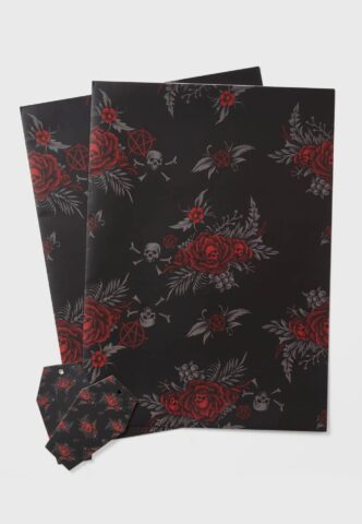 Killstar – Rose Craft Black – Geschenkpapier