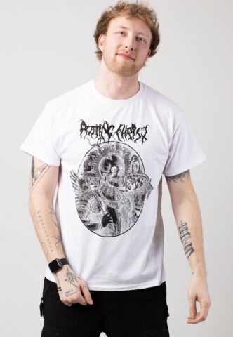 Rotting Christ – Rituals White – T-Shirt – Weiß – S – 100% Baumwolle