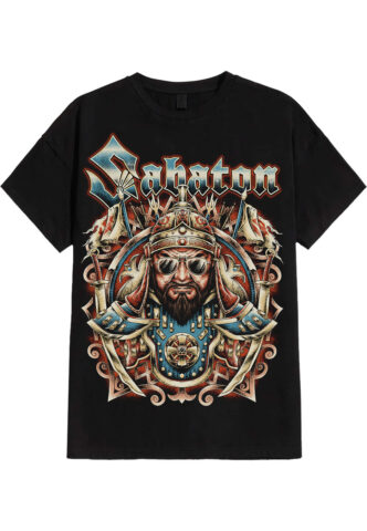 Sabaton – Hordes Of Khan – T-Shirt – Schwarz – 3XL – 100% Baumwolle