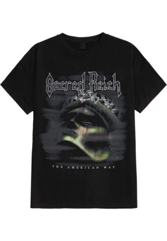Sacred Reich – The American Way – T-Shirt – Schwarz – L – 100% Baumwolle