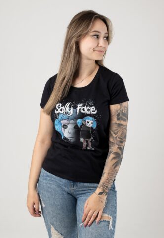 Sally Face – Sal Hero – Girly – Schwarz – S – 100% Baumwolle