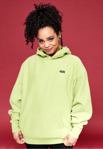 Vans – Comfycush Fern – Hoodie – Grün – XS – 79% Baumwolle, 21% Polyamid