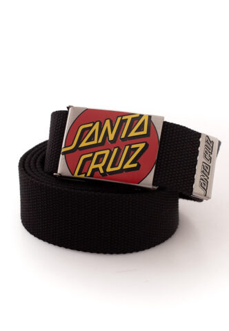 Santa Cruz – Crop Dot Black – Gürtel – Schwarz – Onesize – 100% Polyester